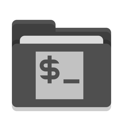 Folder, Black, Script Icon Free Of Papirus Places