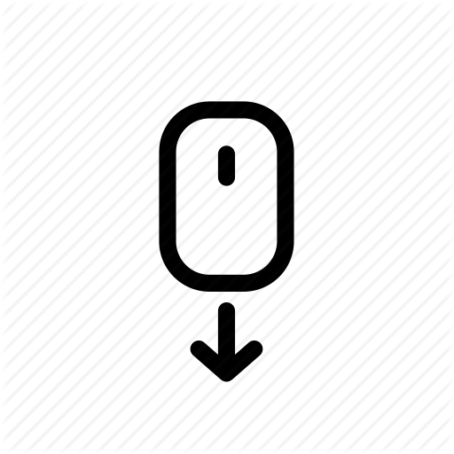Design, Mouse, Mouse Down, Mouse Scroll Down, Page, Scroll, Web Icon