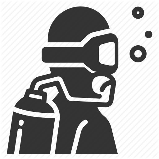 Dive, Diver, Diving, Recreation, Scuba, Travel Icon