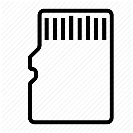 Data, Flash Memory, Memory, Memory Card, Micro Sd, Sd Card Icon