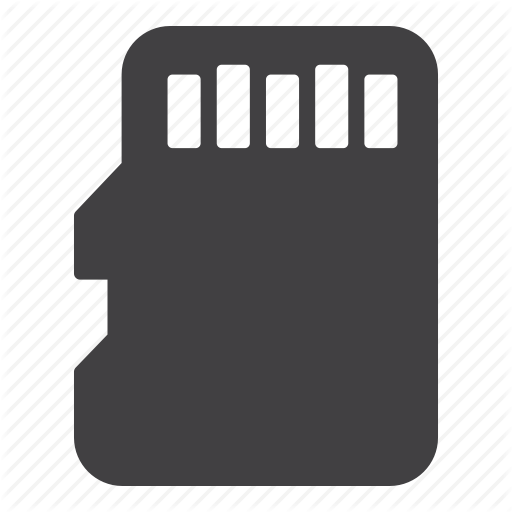 Card, Memory, Micro, Sd Icon