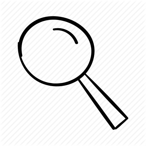 Find, Handdrawn, Look, Magnifying Glass, Search, Search Bar, See Icon