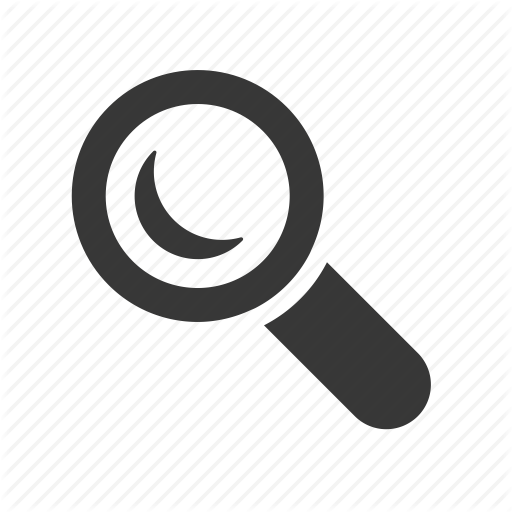 Interface, Magnifying Glass, Raw, Search, Searching, Simple, Web Icon