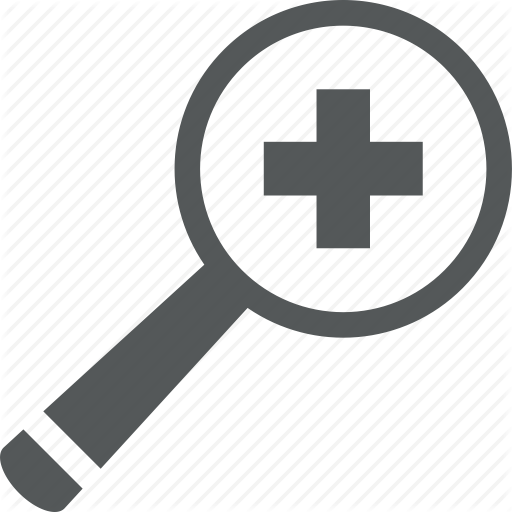 Magnifying Glass Icon Plus Free Icons