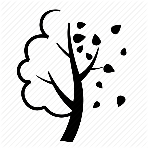 Autumn, Forecast, Leaf, Nature, Season, Tree, Weather Icon