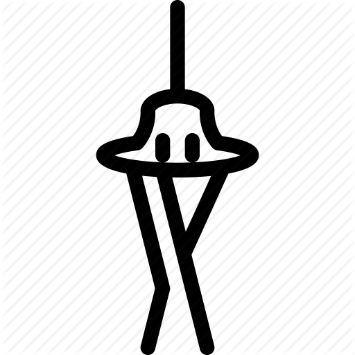 Building, Needle, Place, Seattle, Space Icon