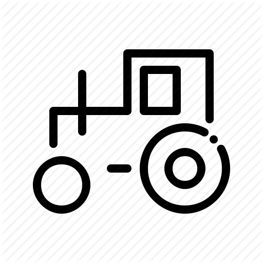 Agro, Machine, Tractor Icon