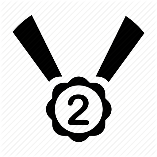 Badges, Game, Place, Prize, Race, Second, Votes Icon