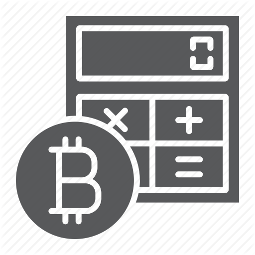 Bitcoin, Calculate, Calculator, Coin, Cryptocurrency, Finance Icon