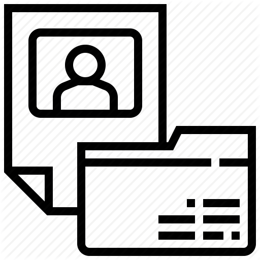 Confidential, Folder, Profile, Resume, Secret Icon