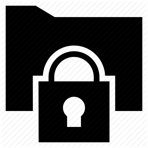Folder, Locked, Secret, Security Icon
