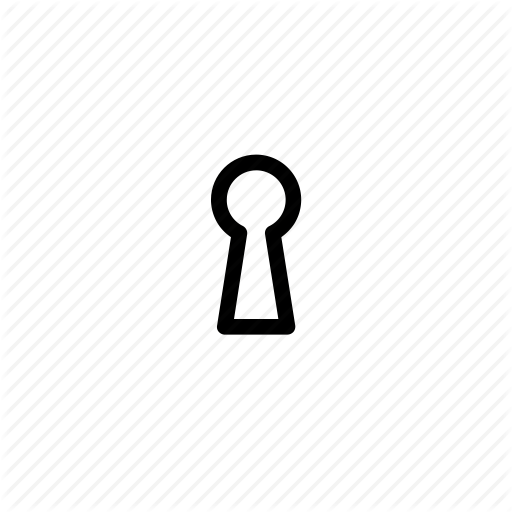 Behind Doors, Closed, Hidden, Lock, Peep, Pinhole, Secret Icon