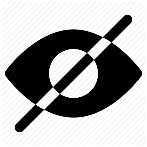 Blind, Hide, Private, Secret Icon