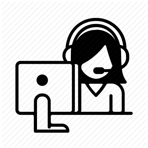 Attendant, Customer Care, Front Desk, Secretary Icon