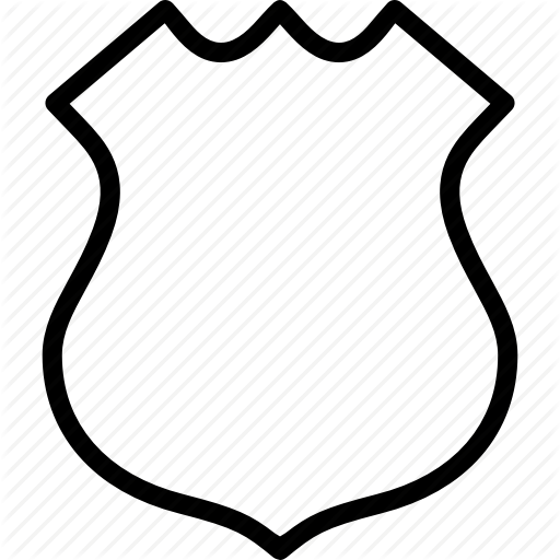 Badge, Guard, Police, Protection, Security Icon