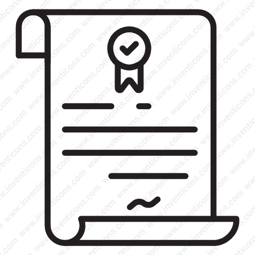 Download Certificate,diploma,guarantee,license,organic Icon
