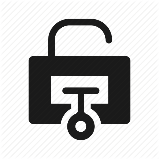 Hacker, Opening, Padlock, Protection, Secure, Security Icon