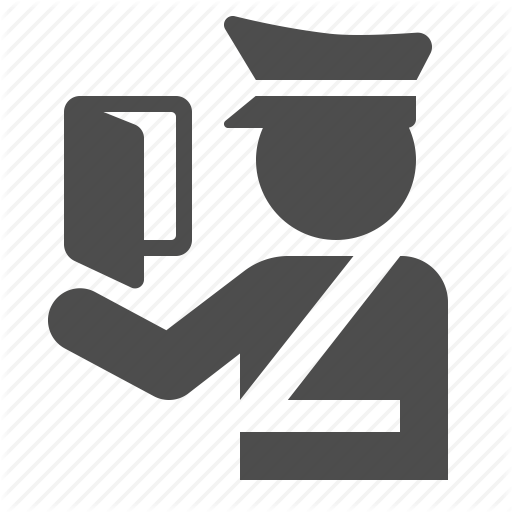 Airport, Check, Documents, Guard, Passport, Police, Security Icon