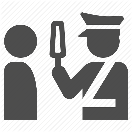 Airport, Check, Guard, Metal Detector, Officer, Police, Security Icon