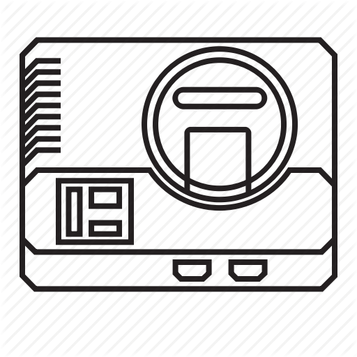 Console, Drive, Evolution, Game, Gaming, Play, Sega Icon