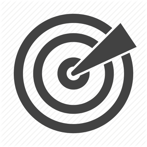 Marketing, Research, Search, Segmentation, Targeting, Targets Icon