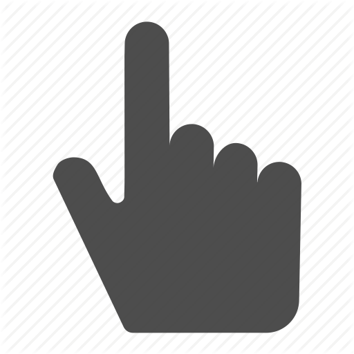 Designate, Finger, Gesture, Hand, Pointing, Select, Touch Icon