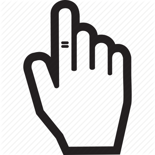 Cursor, Finger, Hand, Selection, Tap, Touch Icon