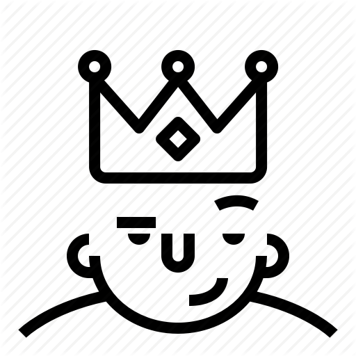 King, Number One, Self Esteem, Thinking Icon