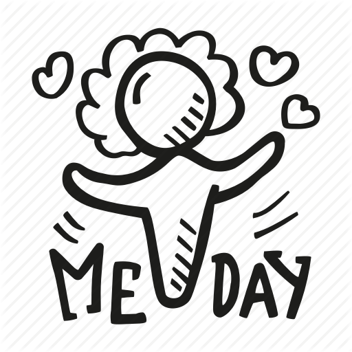 Calendar, Me Day, Personal Time, Planner, Schedule, Self Care Icon