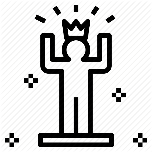 Confident, King, Reliance, Self, Winner Icon