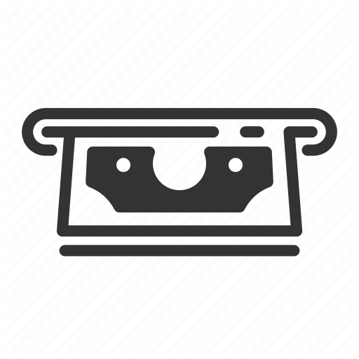 Atm, Cashout, Kiosk, Money, Self, Service, Take Icon