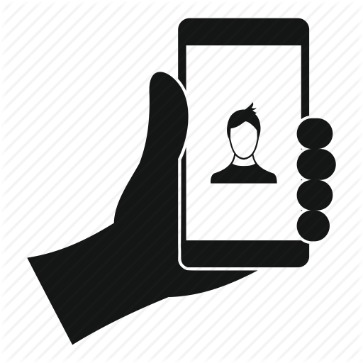 Hand, Mobile, Phone, Photo, Screen, Selfie, Smart Icon