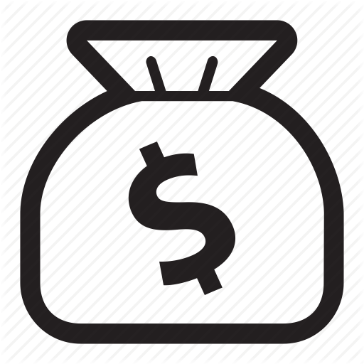 Bag, Buy, Cash, Dollar, Dollars, Income, Money, Purchase, Sell Icon