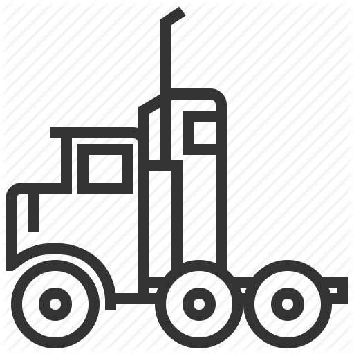 Car, Logistics, Semi, Shipping, Truck Icon