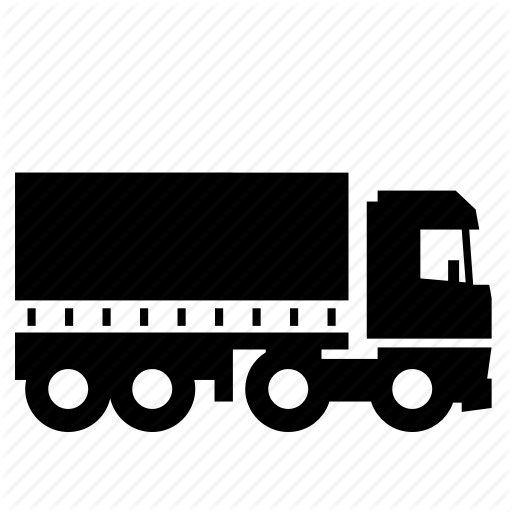 Curtain, Road, Semi, Sider, Trailer, Transport, Truck Icon