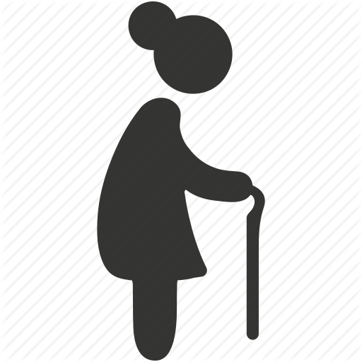 Elderly, Female, Long Term Care, Old Man, Senior Icon