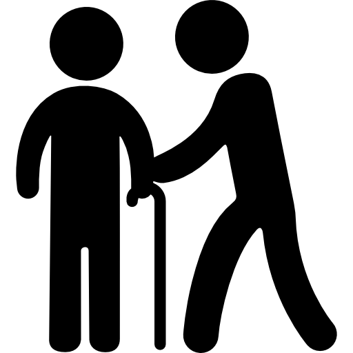 Elderly Flat Icon