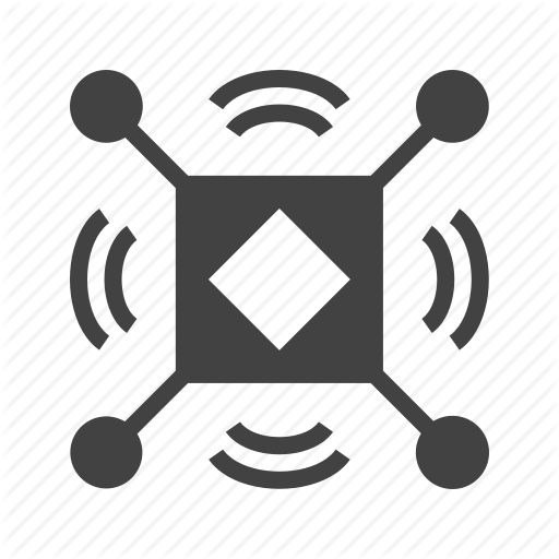 Cyber, Data, Network, Security, Sensor, Systems, Web Icon