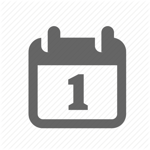 Beginning, Calendar, First, School, September, Study, University Icon