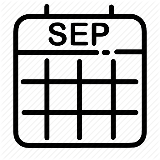 Calendar, Date, Dates, Month, Numbers, September, Ui Icon