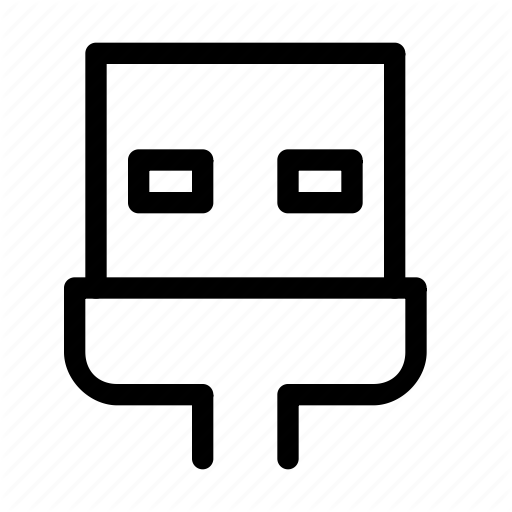 Bus, Cable, Cord, Power, Serial, Universal, Usb Icon