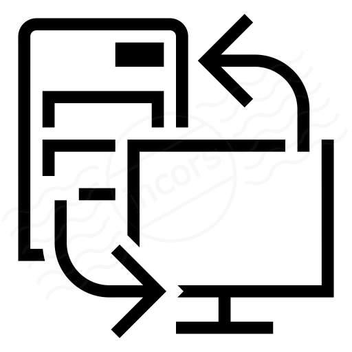 Iconexperience I Collection Server Client Exchange Icon