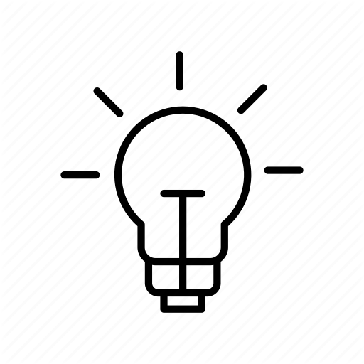 Bulb, Idea, Innovation, L Light Icon