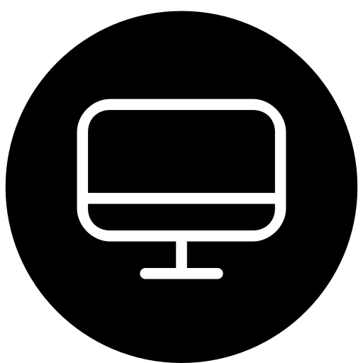 Computer, Monitor, Screen, Server Icon