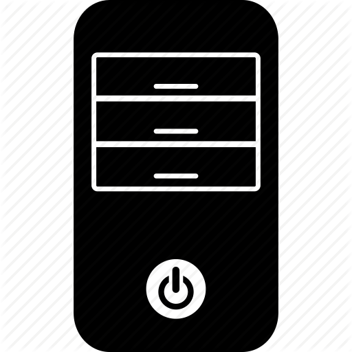 Data, Hosting, Server, Storage, Tower Icon