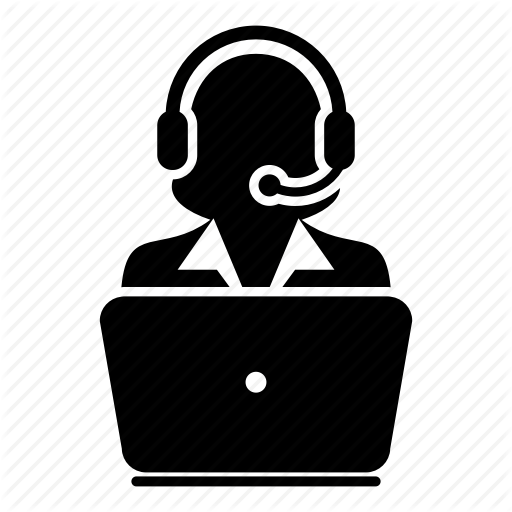 Call Center, Computer, Customer, Help, Service, Support, Woman Icon