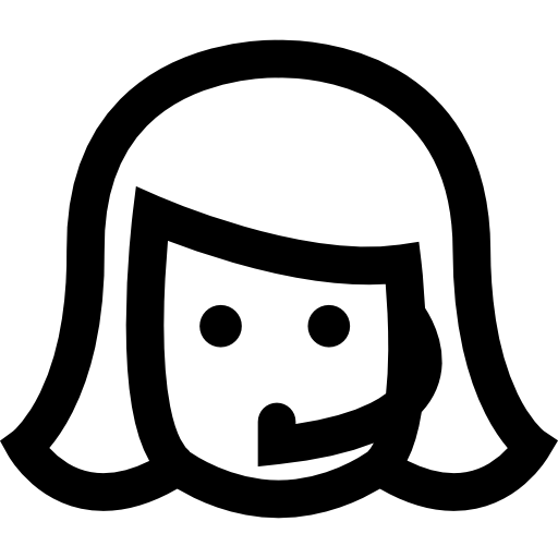 Call Center Woman Icons Free Download