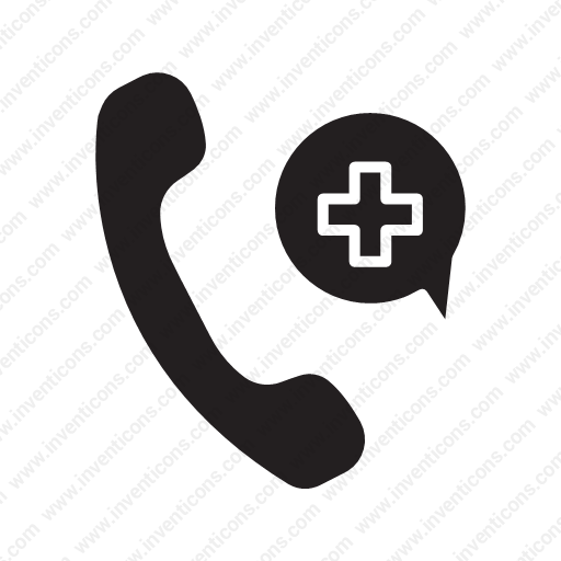 Download Emergency Call Service Icon Inventicons