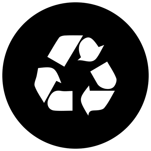 Recycle Round Service Icon