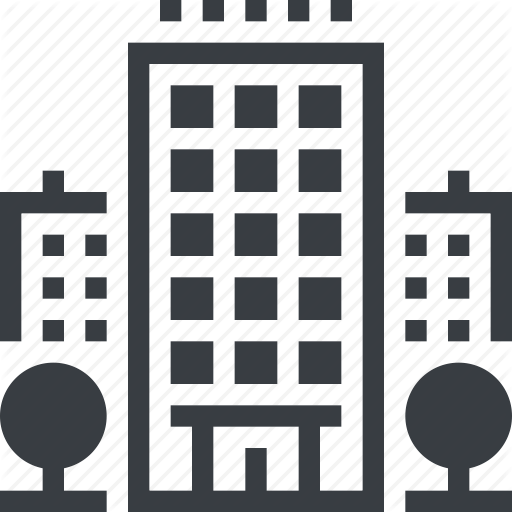 Building, City, Hotel, Office, Service, Tourism, Travel, Vector Icon